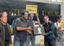 Aksi Teatrikal Koalisi Pemilu Bersih di Kantor KPU